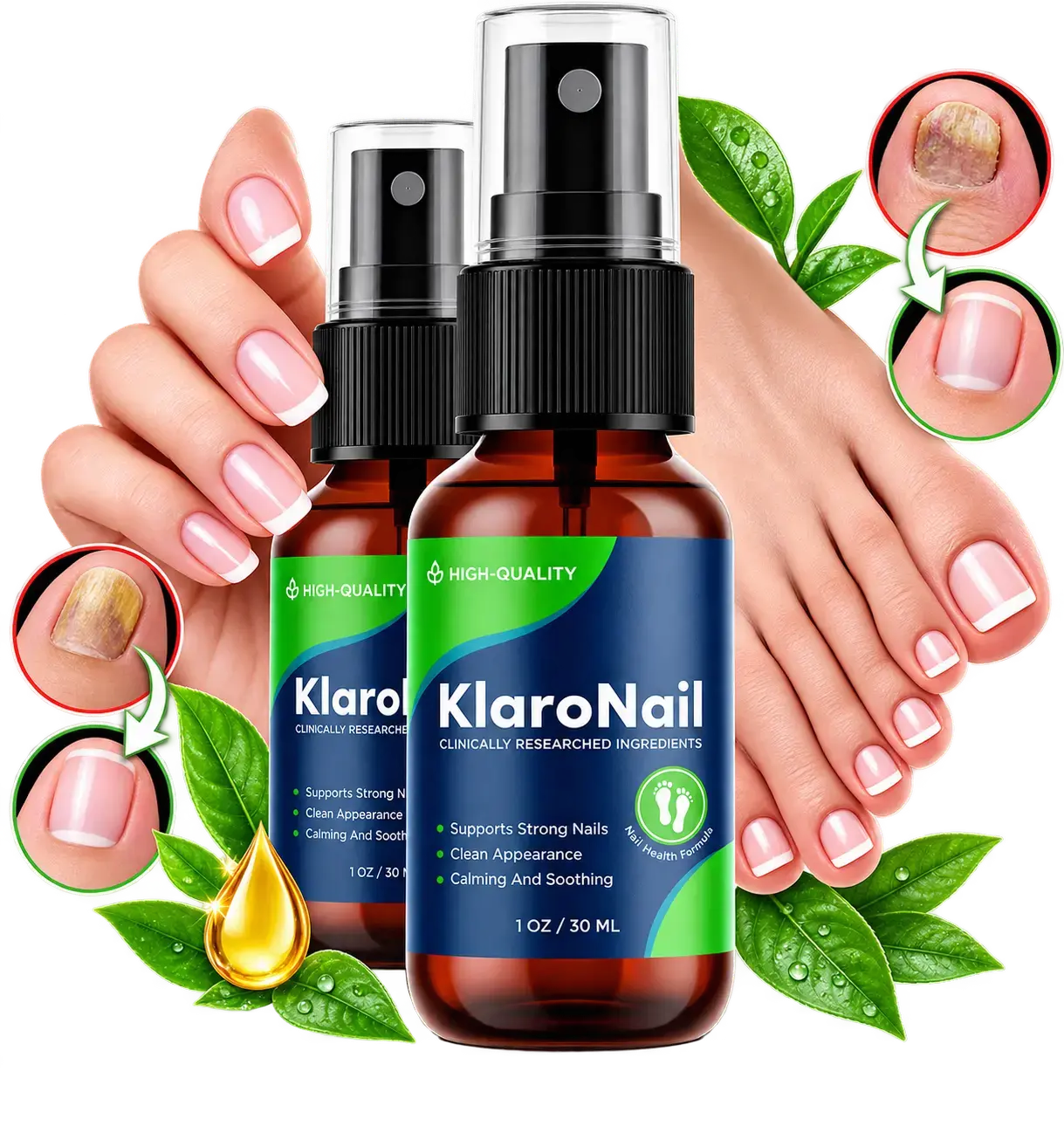 KlaroNail Nail Care Spray